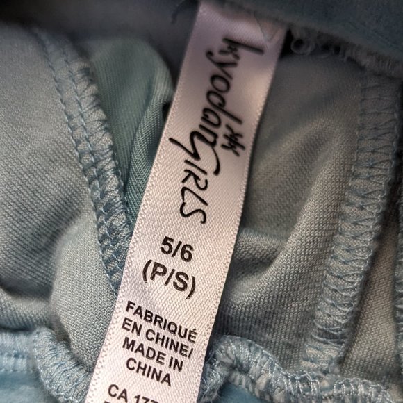 Kyodan Girls Velour Jogger Pants Girls Size Small - Picture 2 of 3